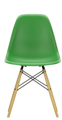 Eames Plastic Side Chair DSW Chair Vitra Maple yellowish - Green